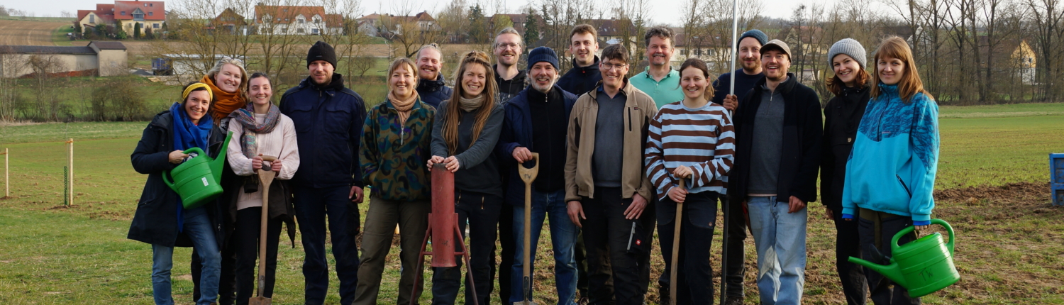 Absolvent:innen des 4. Agroforst-Planungskurses